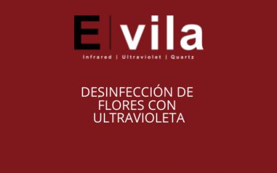 Desinfección de flores con ultravioleta