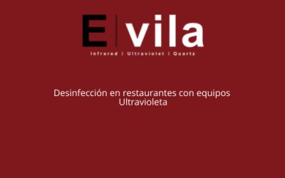 Desinfección en restaurantes con equipos Ultravioleta