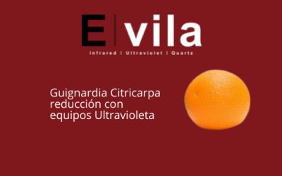 Guignardia Citricarpa reducción con equipos Ultravioleta