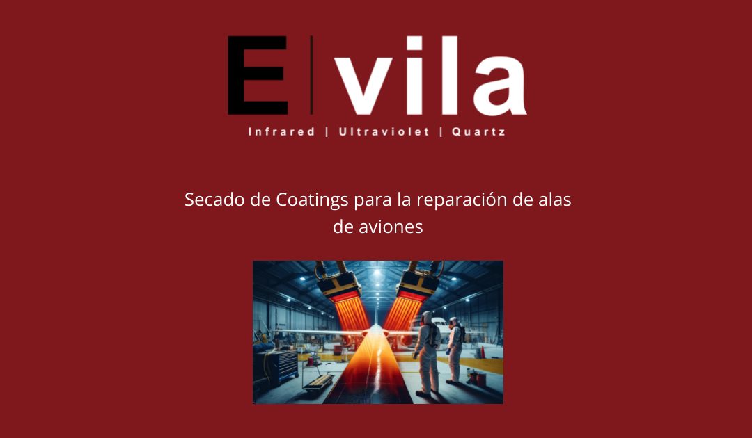 Secado de Coatings para la reparación de alas de aviones