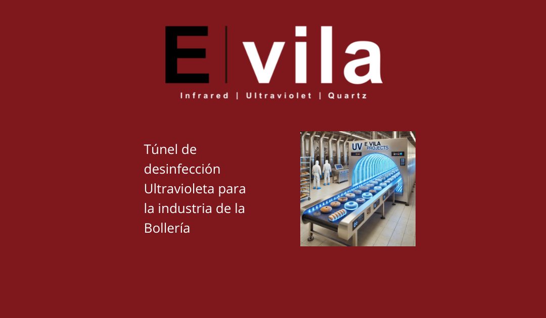 Túnel de desinfección Ultravioleta para la industria de la Bollería