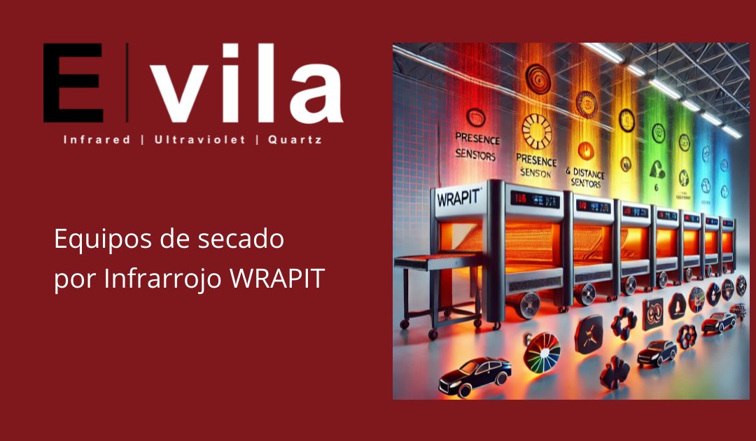 Equipos de secado por Infrarrojo WRAPIT