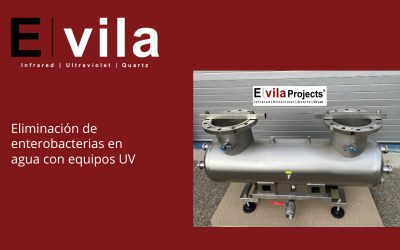 Eliminación de enterobacterias en agua con equipos UV