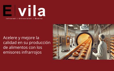 Acelere y mejore la calidad en su producción de alimentos con los emisores infrarrojos