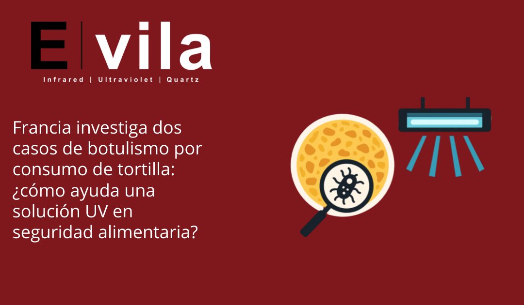 Francia investiga dos casos de botulismo por consumo de tortilla: ¿cómo ayuda una solución UV en seguridad alimentaria?