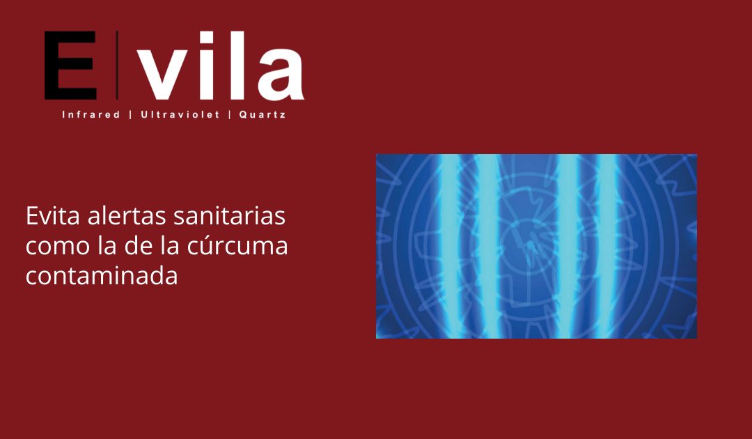 Evita alertas sanitarias como la de la cúrcuma contaminada